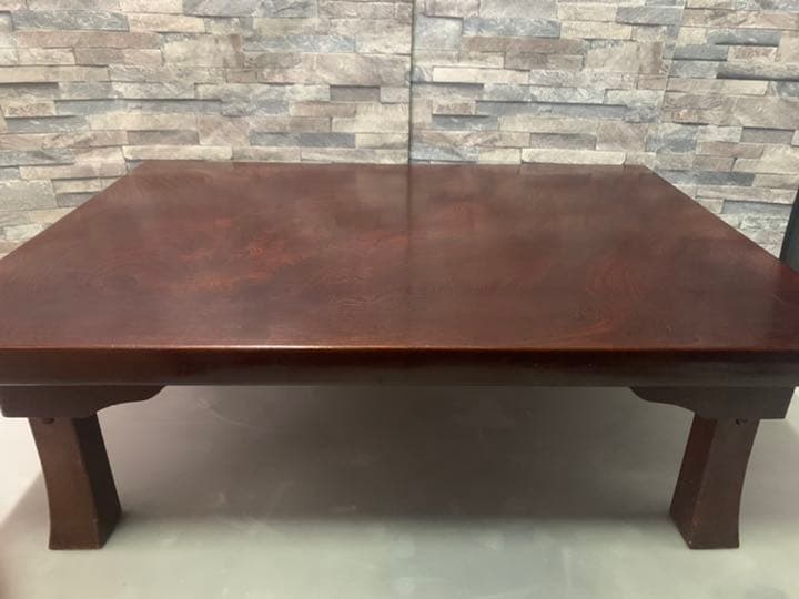 座卓けやき　ローテーブル　一枚板　センターテーブル