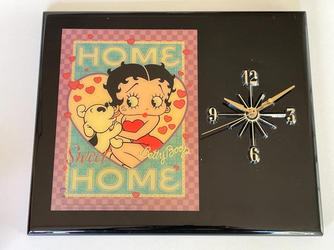 Betty Boop 1999年 ベティブープ ベティちゃん 壁かけ時計