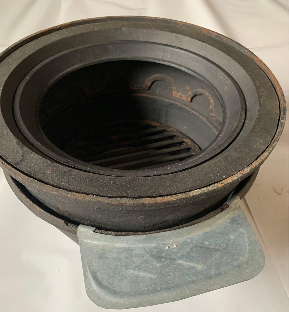 鋳物カマド　おくどさん　レトロ　希少