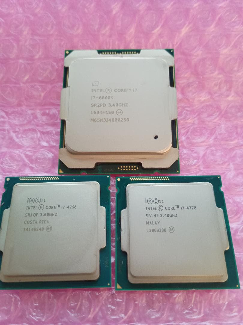 カ*ン様 CPU intel i7-6800K / i7-4790 / i7-4