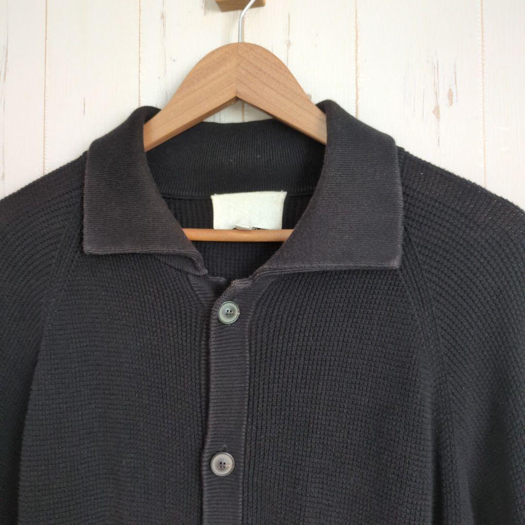 YOKO SAKAMOTO 　KNIT CARDIGAN BLACK