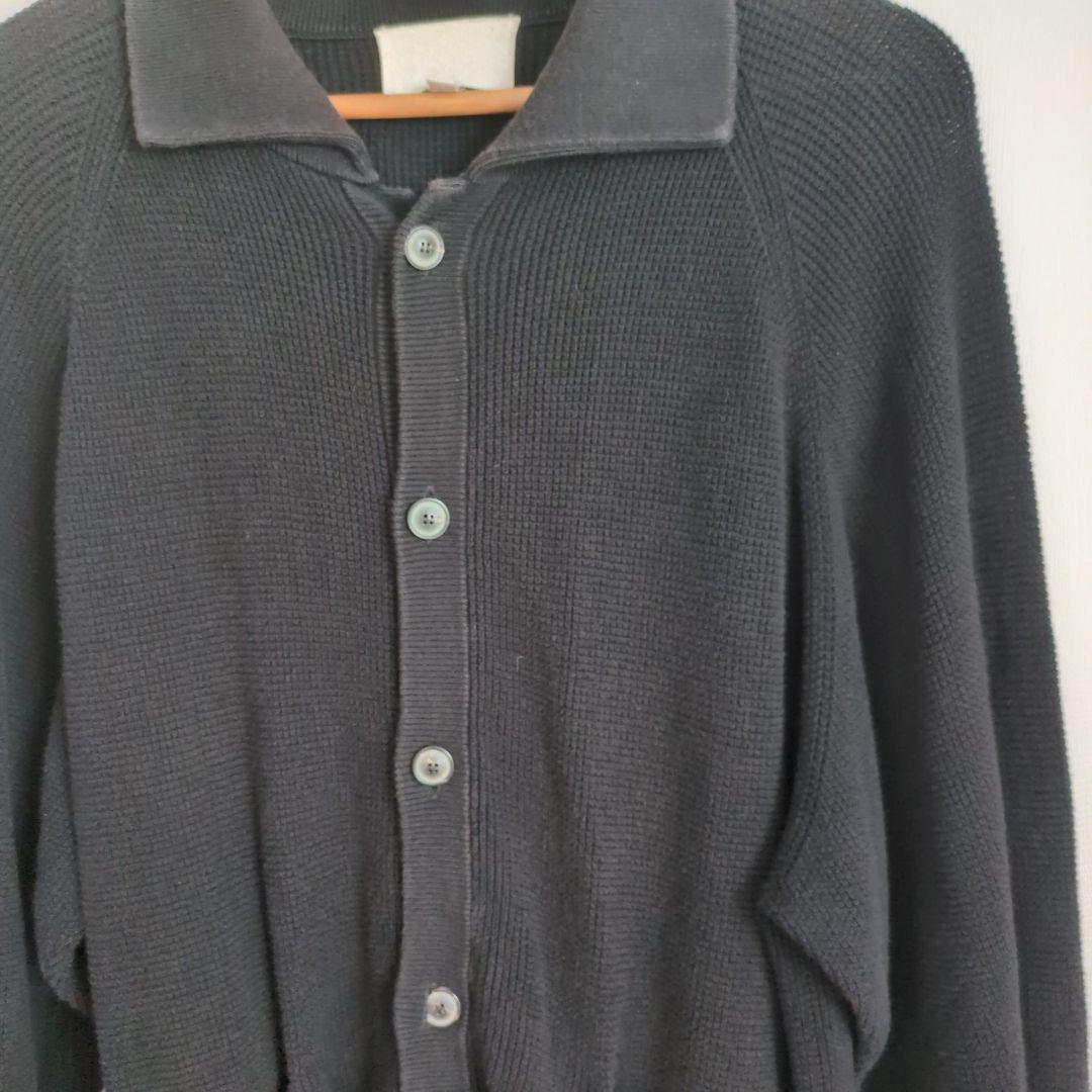 YOKO SAKAMOTO 　KNIT CARDIGAN BLACK