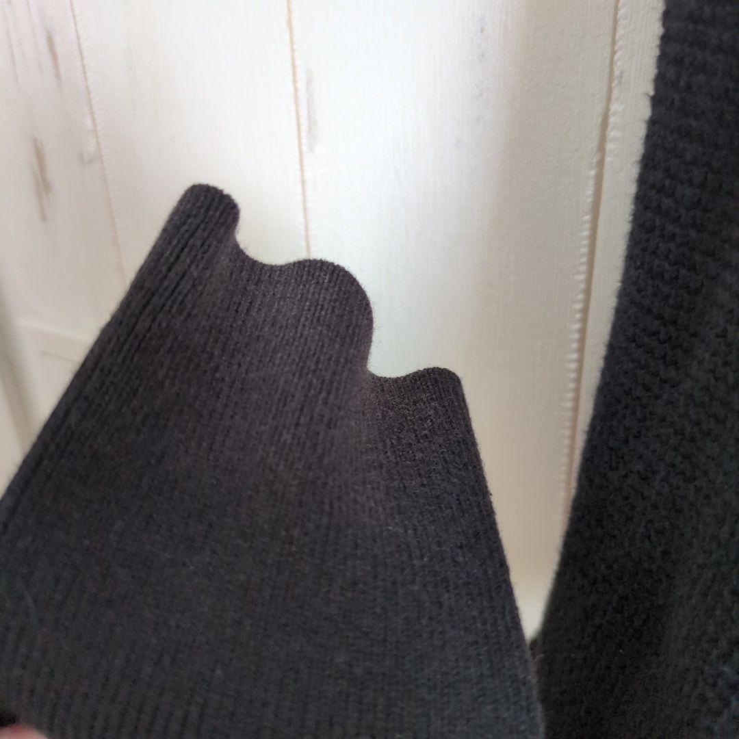 YOKO SAKAMOTO 　KNIT CARDIGAN BLACK