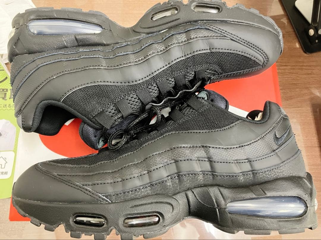靴 Air Max 95 OG Big Bubble Triple Black
