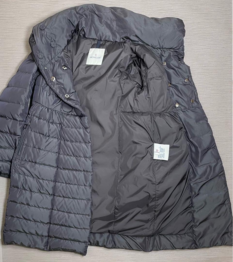 MONCLER モンクレール ジョアンナ 00 ブラック ロングダウンコート