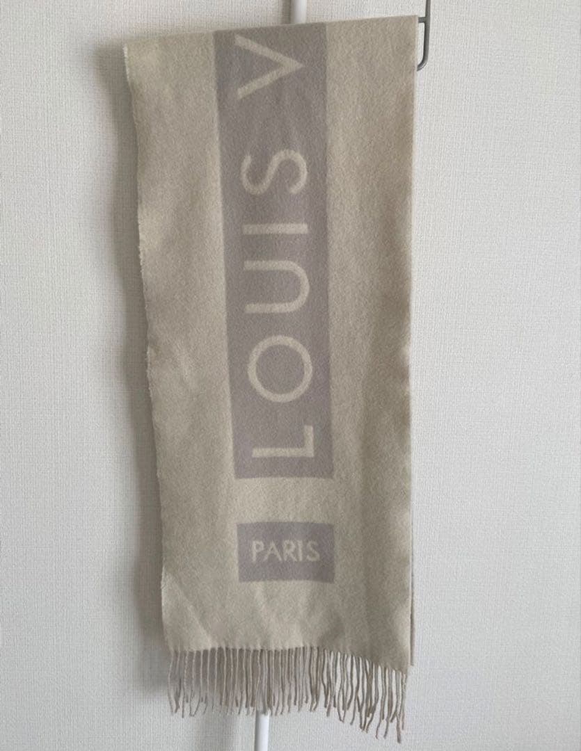 【クリーニング済み】ルイヴィトン　エシャルプバローダ　カシミヤ マフラー