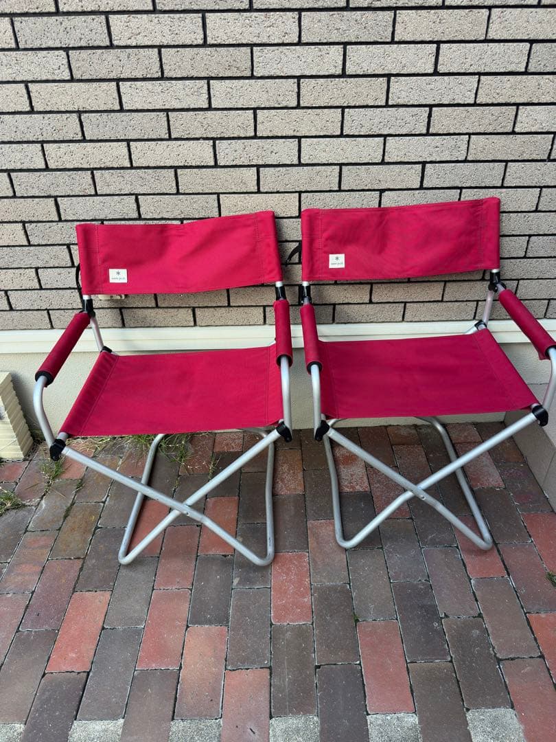 《値引き》 peak FDチェアワイド RD 2脚