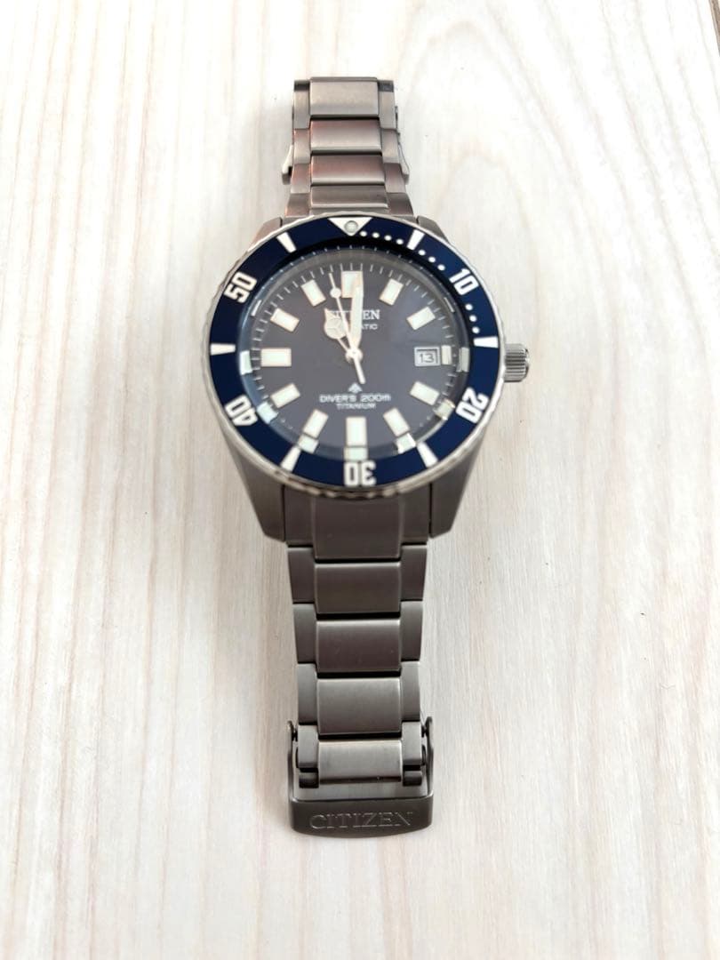 CITIZEN 腕時計 PROMASTER フジツボダイバー 機械式腕時計