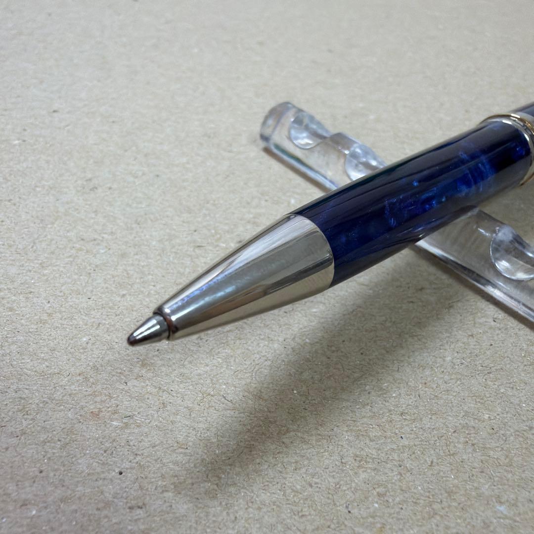 廃盤 DELTA デルタ ヴィンテージ コレクション ブルー ボールペン 回転式