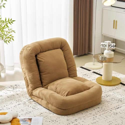 人掛けソファー ソファーベッド 座椅子 6段調整可能 3WAY 1人掛け　2人掛