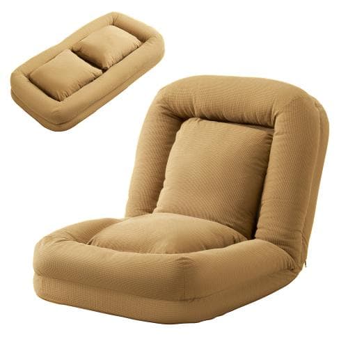 人掛けソファー ソファーベッド 座椅子 6段調整可能 3WAY 1人掛け　2人掛