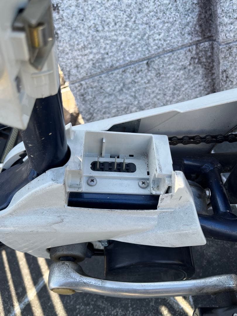 未整備　電動アシスト　Panasonic aluminum FRAME 折り畳み