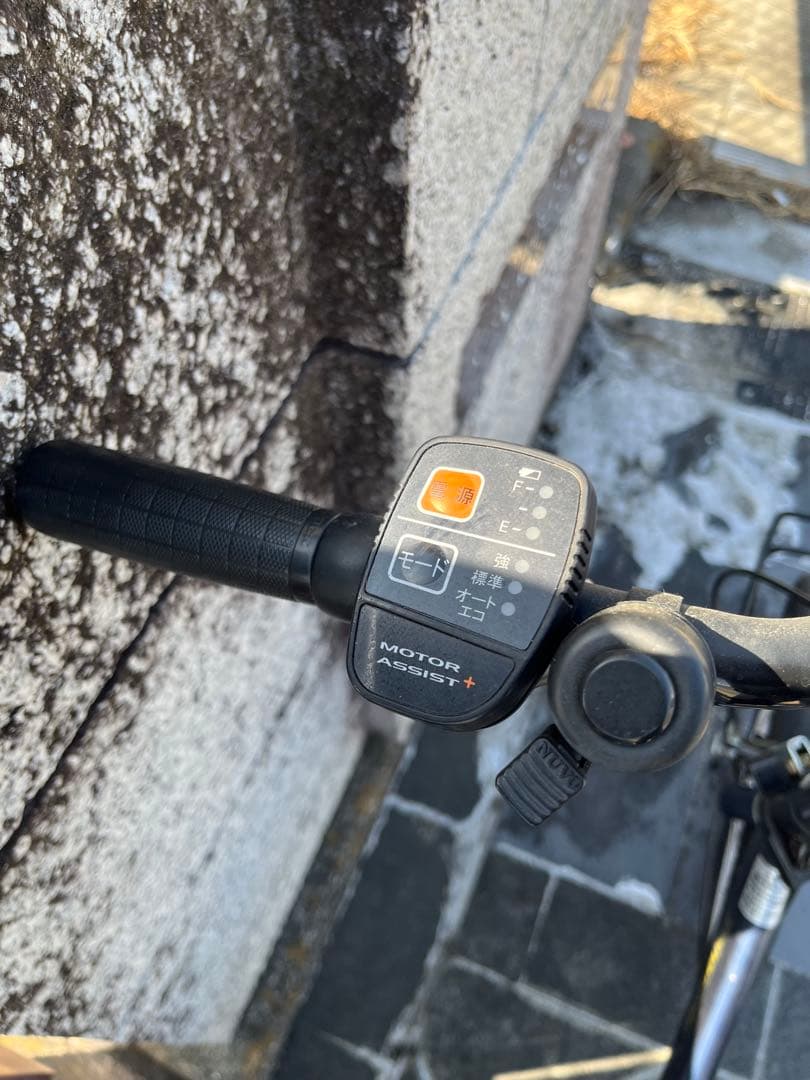 未整備　電動アシスト　Panasonic aluminum FRAME 折り畳み