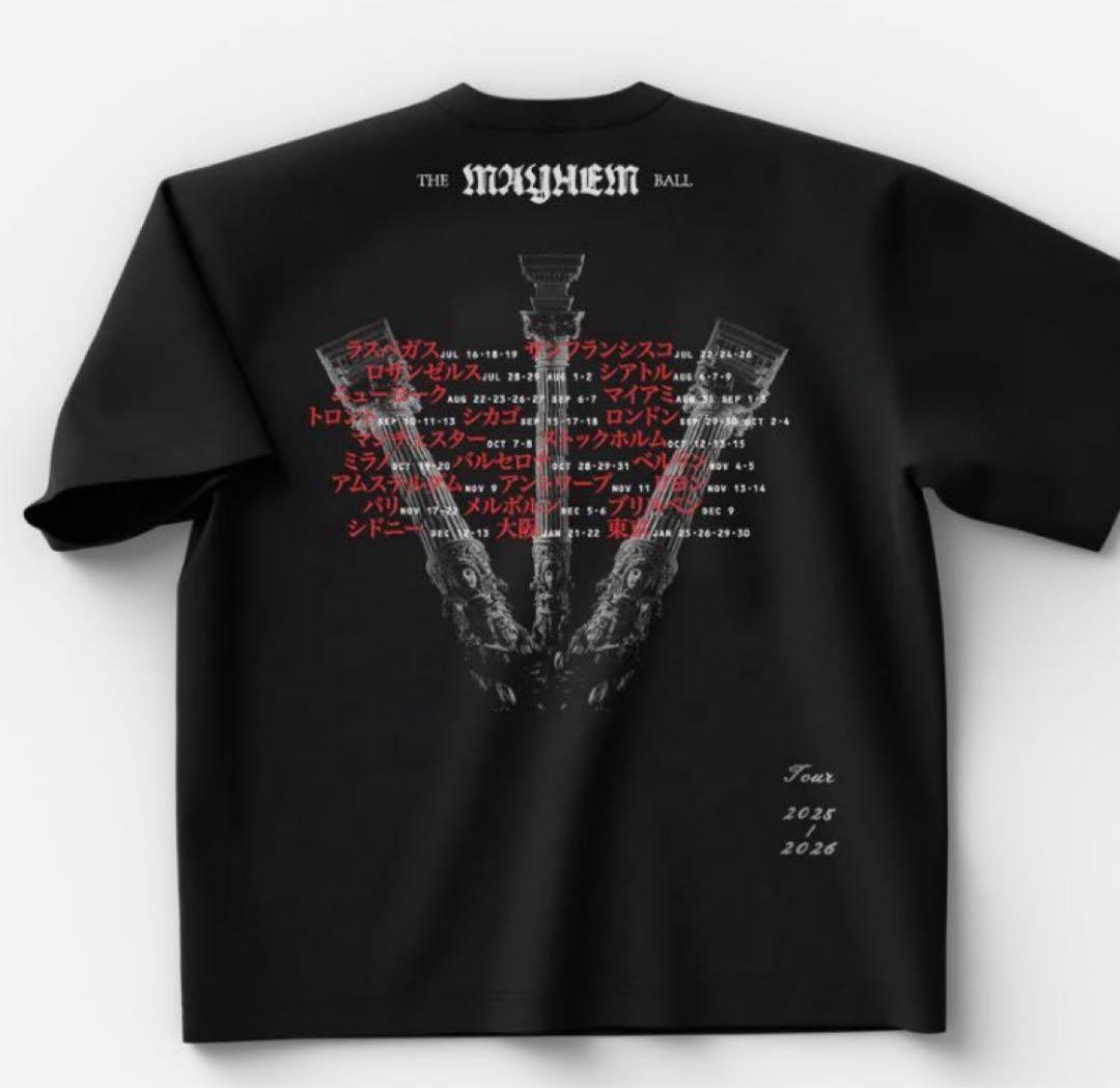 LADY GAGA レディーガガ Tシャツ 踊るか死ぬか Mサイズ