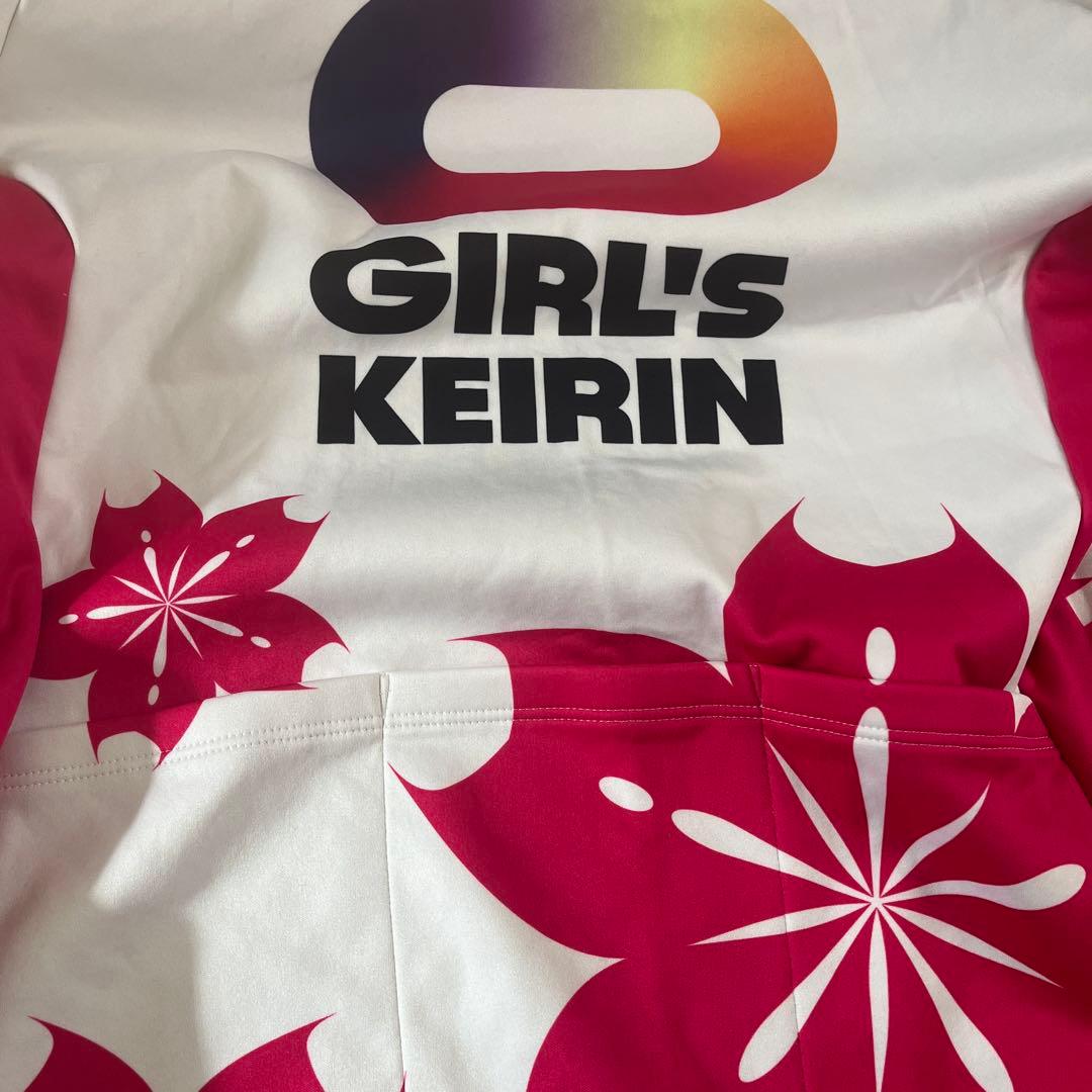 初代GIRL'S KEIRIN ガールズケイリン サイクルジャージ　ウエア　46