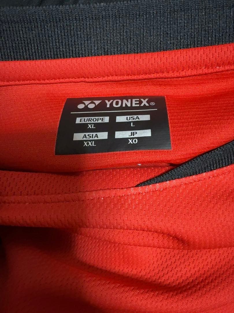 YONEX ゲームシャツ XO 上下セット JAPAN