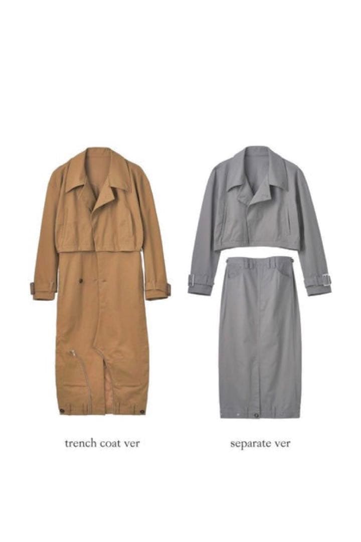 Knuth Marf many way trench coat トレンチコート
