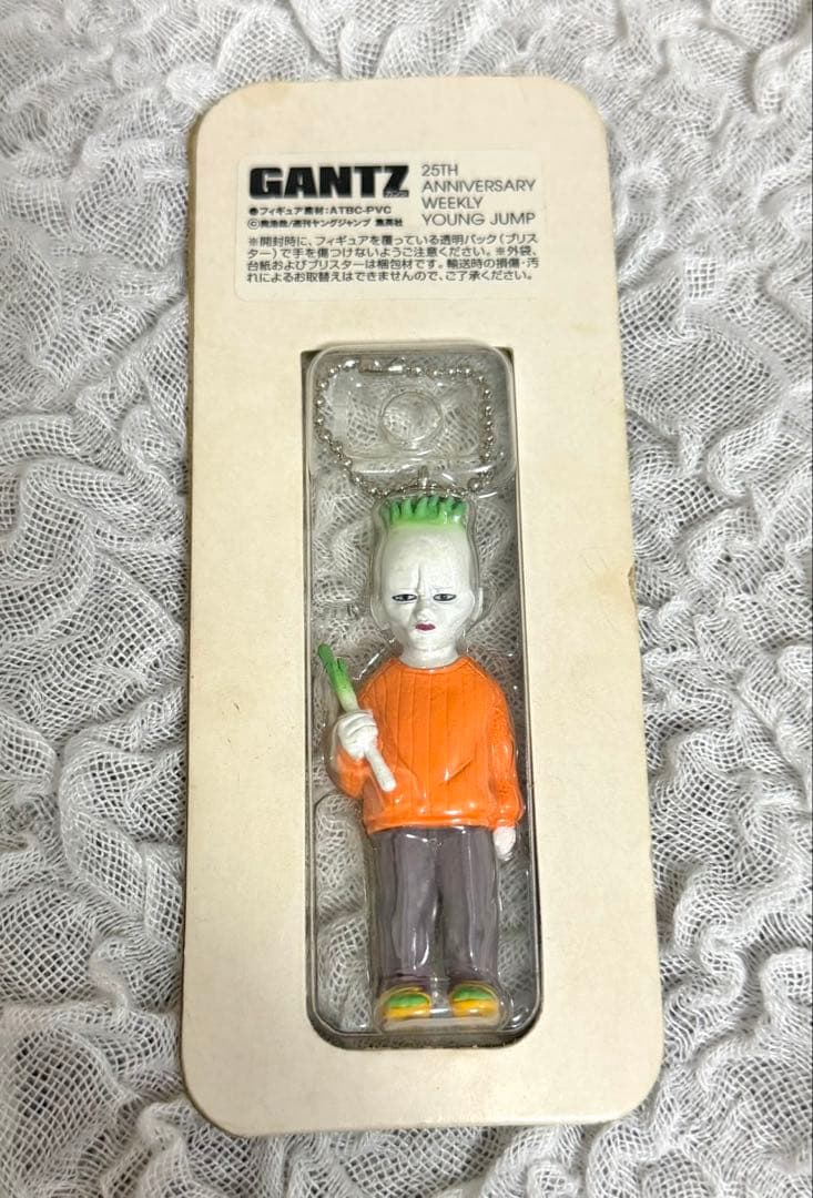 GANTZ ネギ星人 25周年記念スペシャルグッズ　フィギュア　キーホルダー