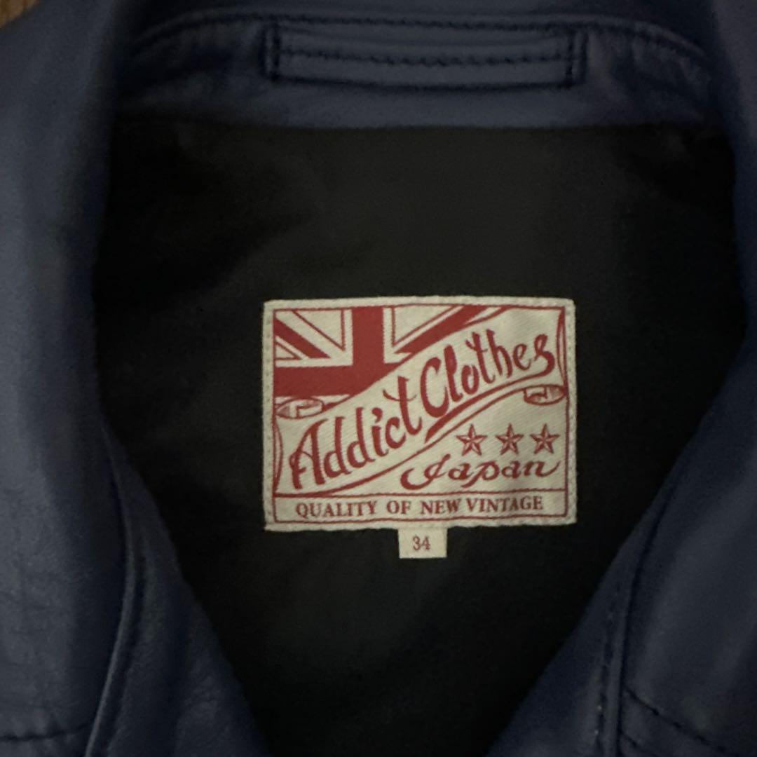 addict clothes AD-03 シープ vintage blue