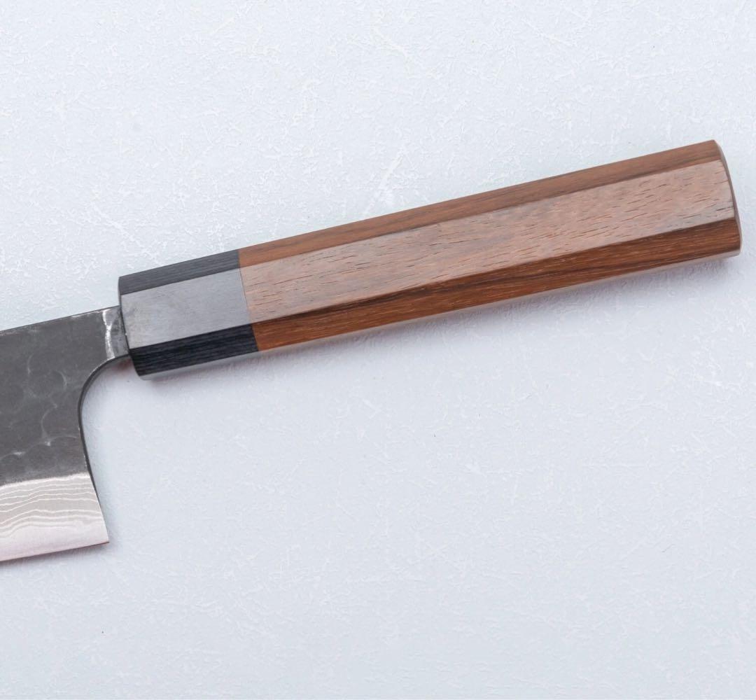 山本刃物　槌目　黒打ちスーパー青紙240mm