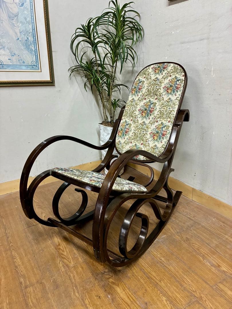 管447☆ヴィンテージ☆曲木☆ベントウッドチェア☆ロッキングチェアー
