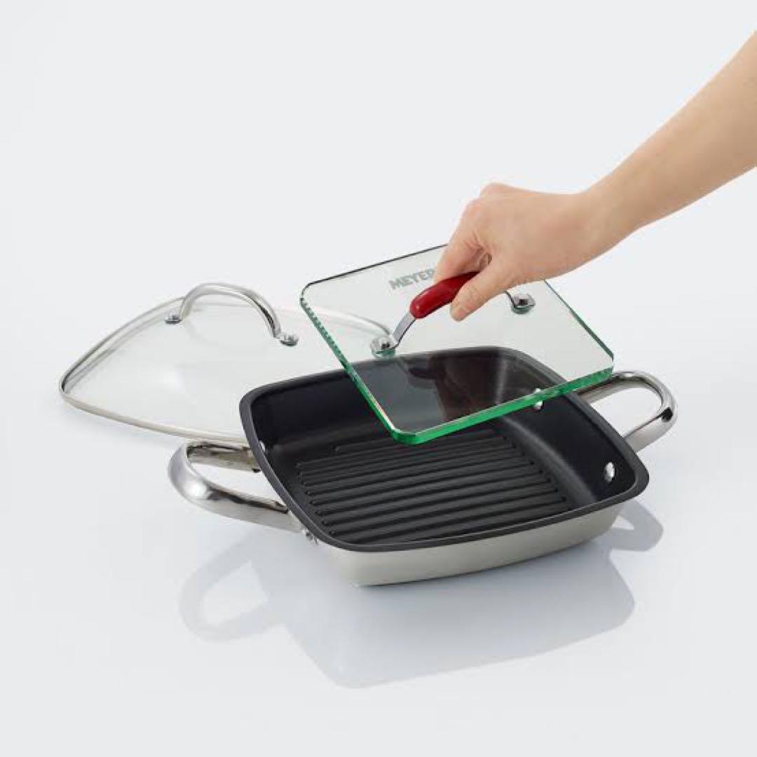 マイヤージャパン｜MEYER PM-GP24F スクエアグリルパン 24cm