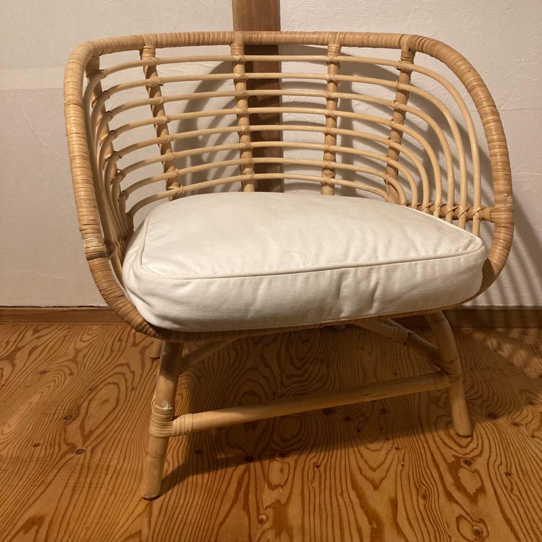 IKEA BUSKBO パーソナルチェア+クッション（発送OK、引き取り値引）