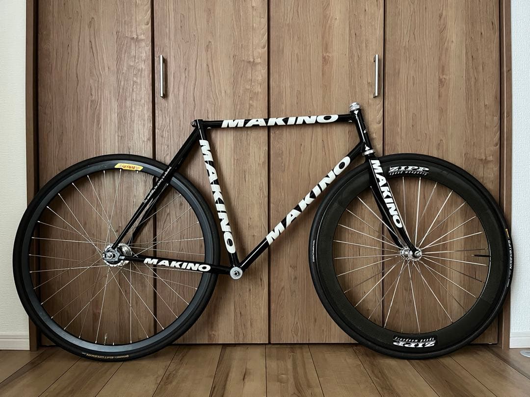 MAKINO njs フレームセット BB付 ピスト 競輪