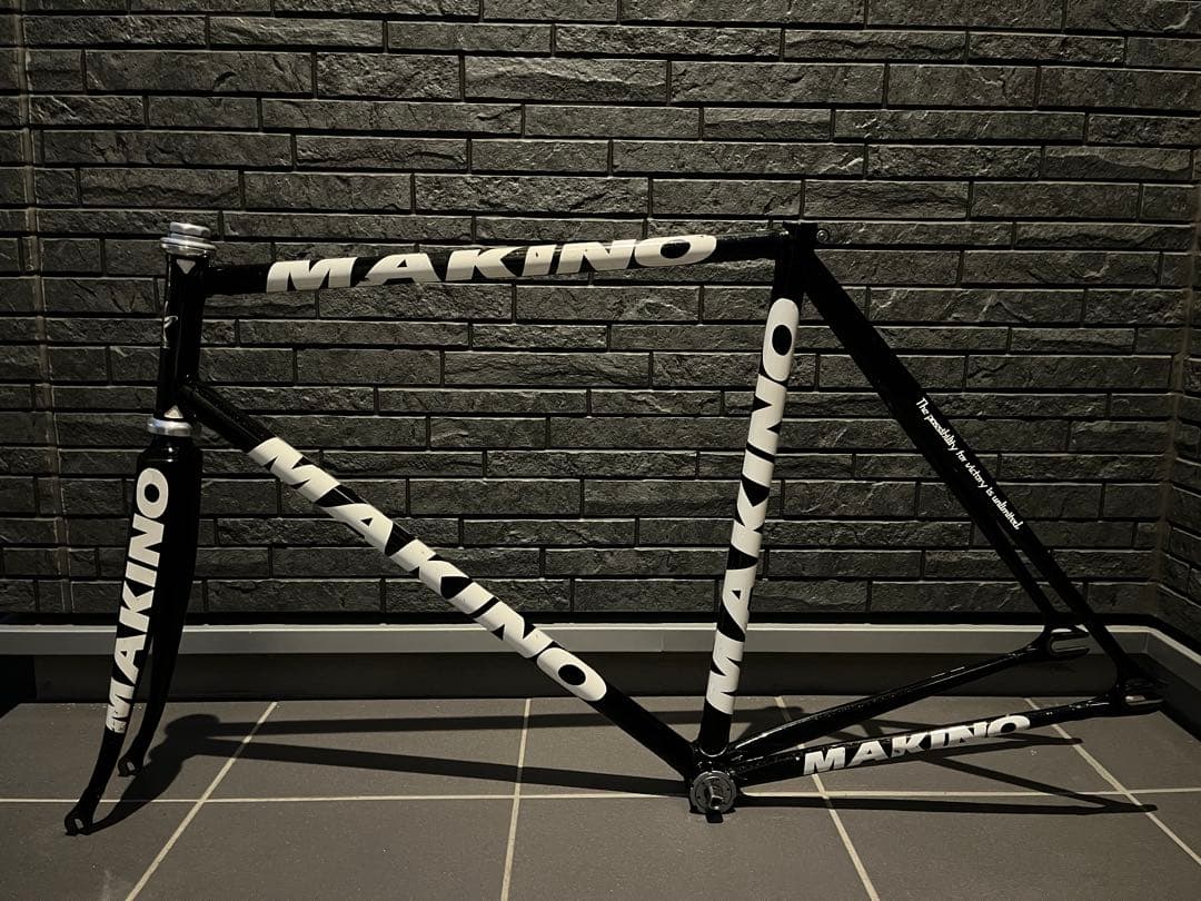 MAKINO njs フレームセット BB付 ピスト 競輪