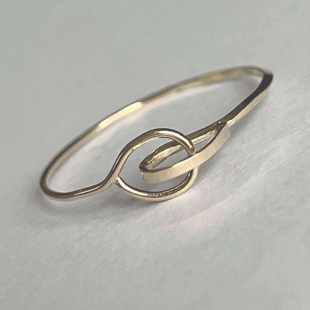 K10 10金　10号　リング　46