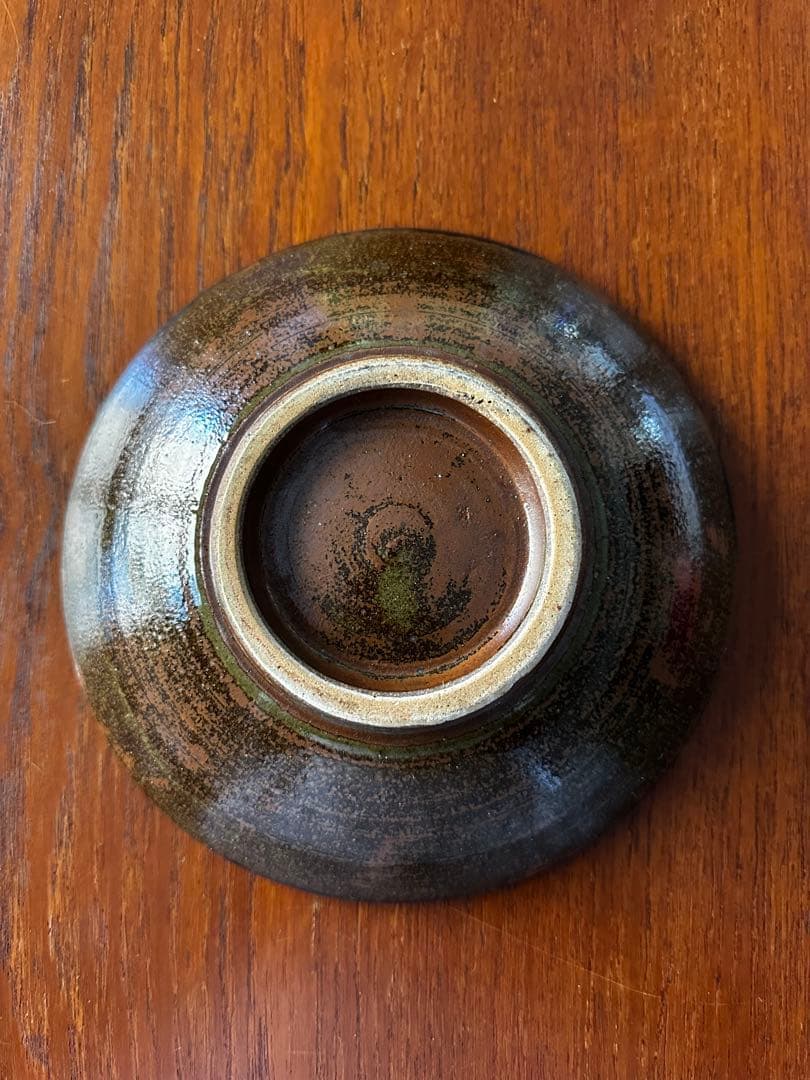 SALE【4枚組】やちむん 民藝 読谷山焼 北窯 宮城正亨 6.5寸皿 中皿浅鉢