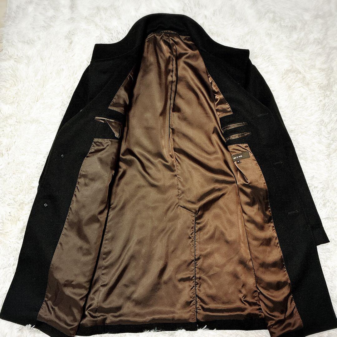 極美品 2022コムサメン カシミヤ ウール イタリアンカラーコート