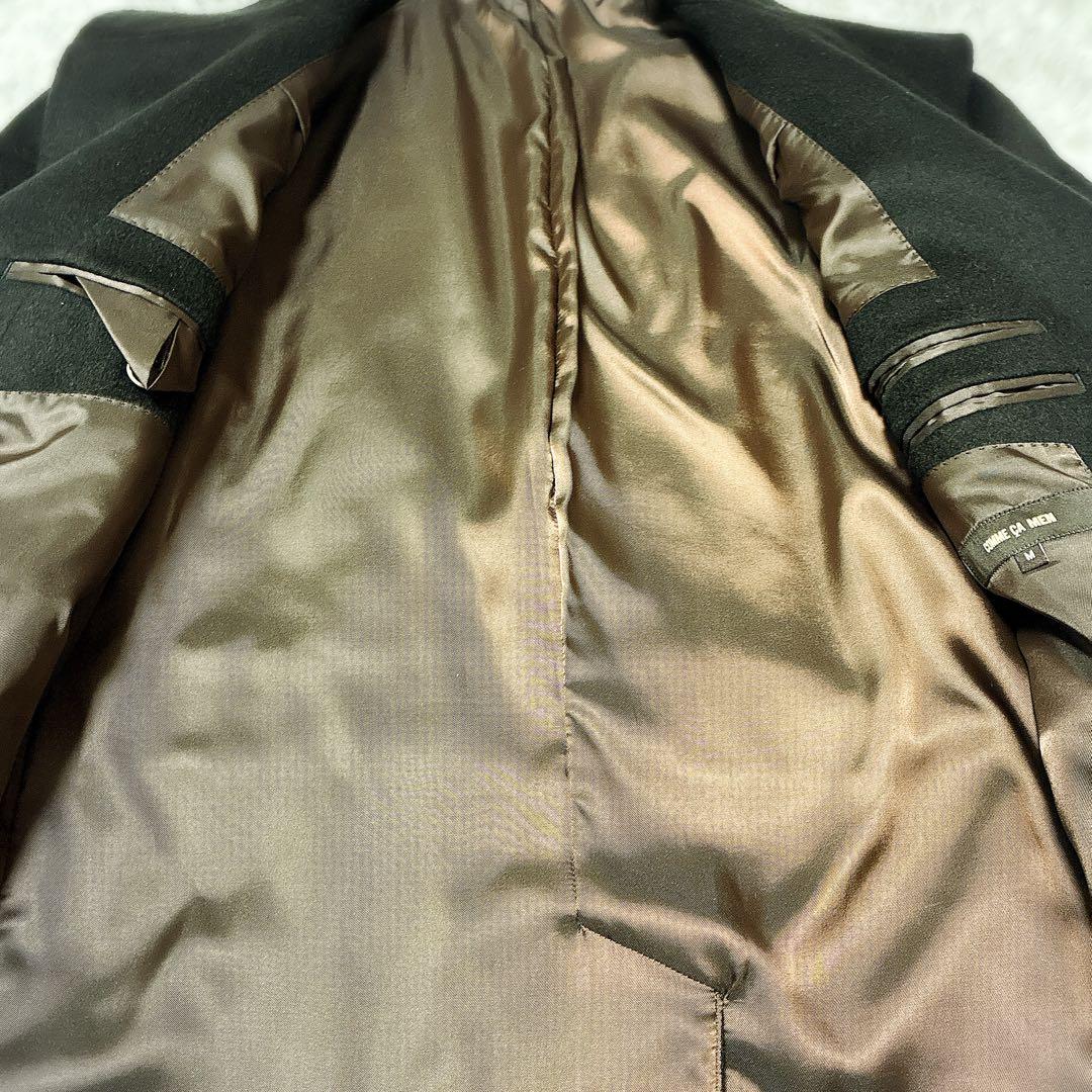 極美品 2022コムサメン カシミヤ ウール イタリアンカラーコート