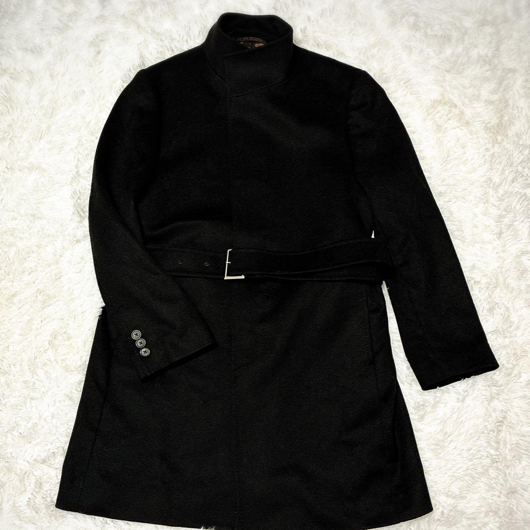 極美品 2022コムサメン カシミヤ ウール イタリアンカラーコート