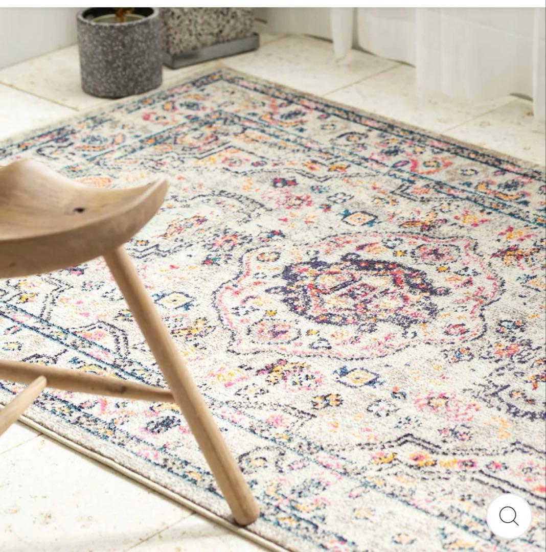 Peaceful Bloom Vintage Rug　120×180