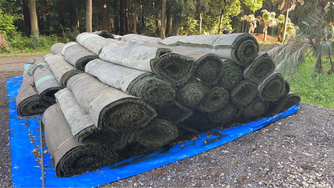 お買い得！高品質！リユース人工芝　1.8m✖︎10m 18平米 5坪サイズ