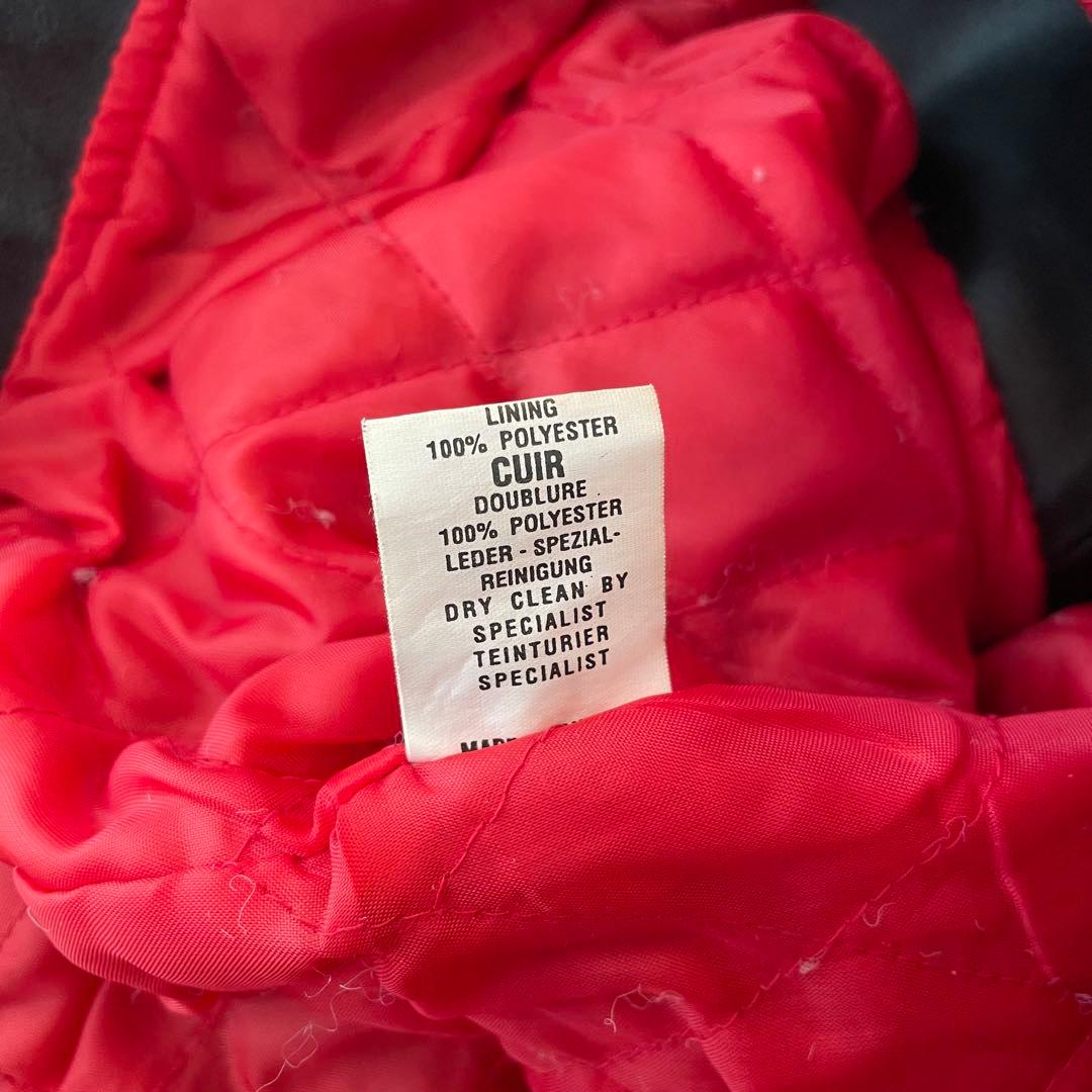 古着Vintage『THINK PINK』本革ダブルライダースレザージャケット