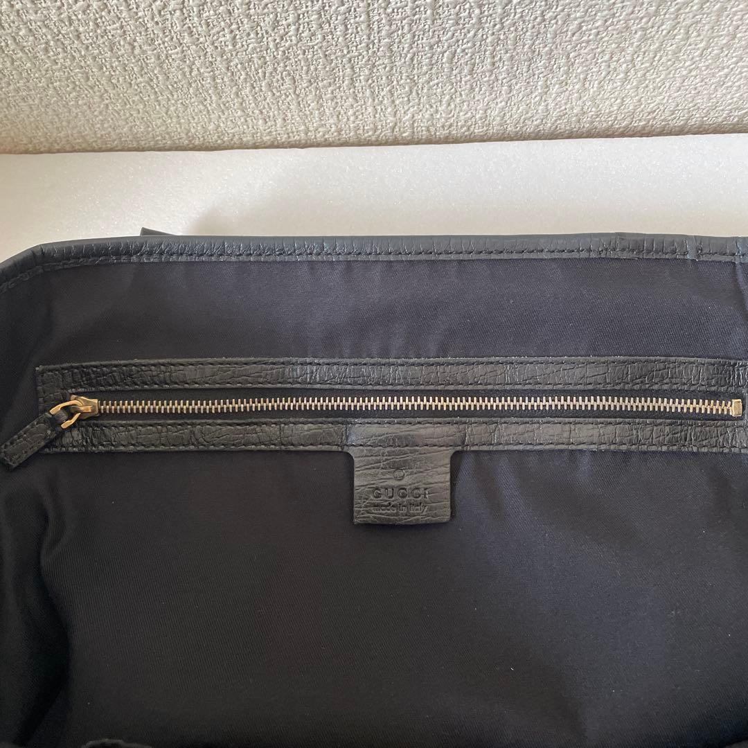 Gucci トートバッグ 黒 キャンバス