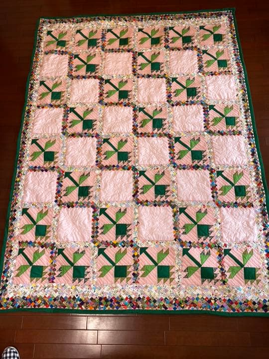 アメリカンキルト　手作り