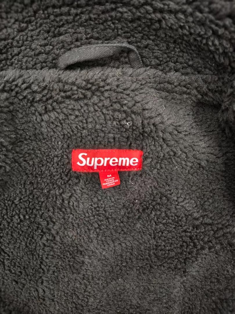 【24FW】Supreme Shearling Bomber Jacket