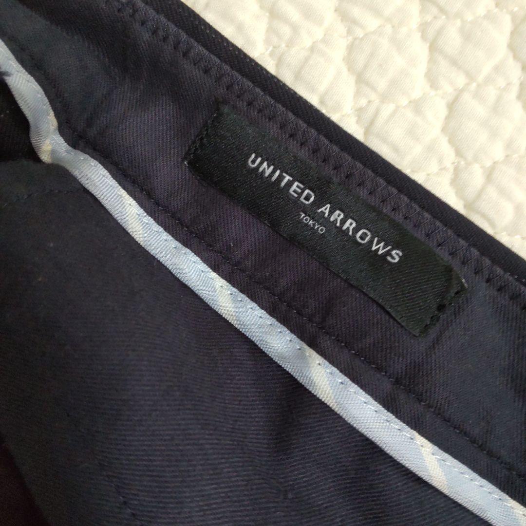 UNITED ARROWS TOKYO　ウール100％　パンツスーツ　濃紺