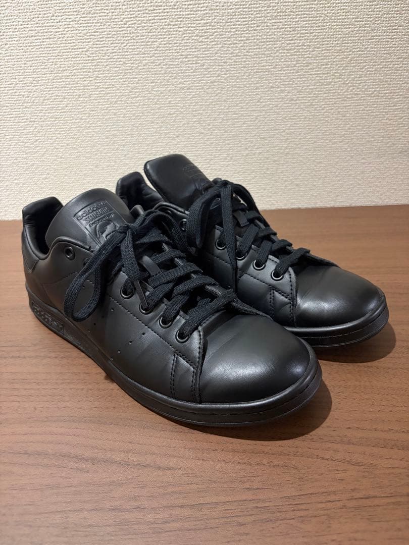 【美品】adidas STAN SMITH 27cm アディダス 黒