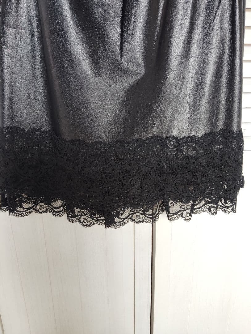 【レア品　美品】トリココムデギャルソン　牛革スカート