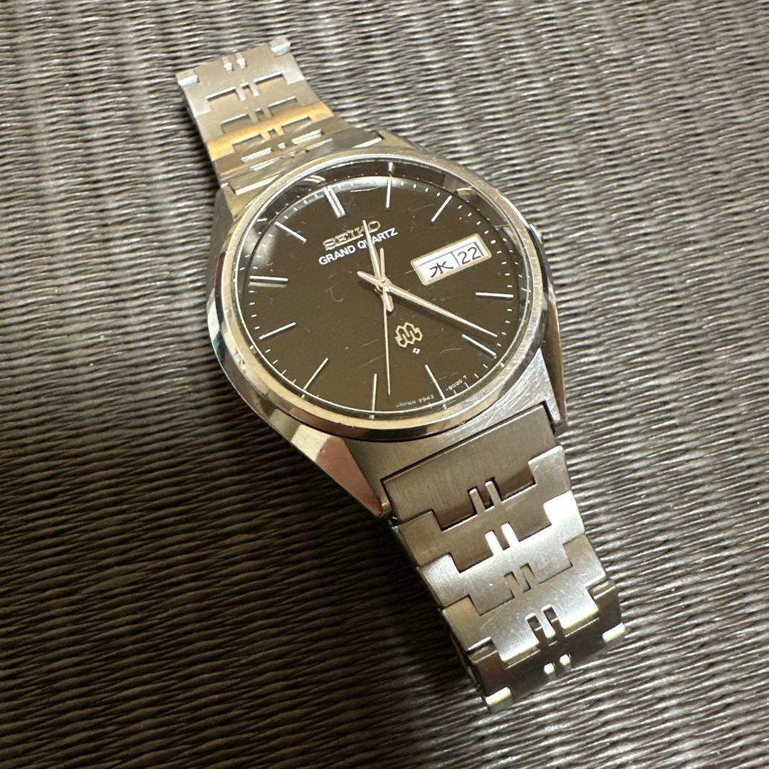 SEIKO グランドクォーツ　ツイン 腕時計　美品　稼動品 9943-8010
