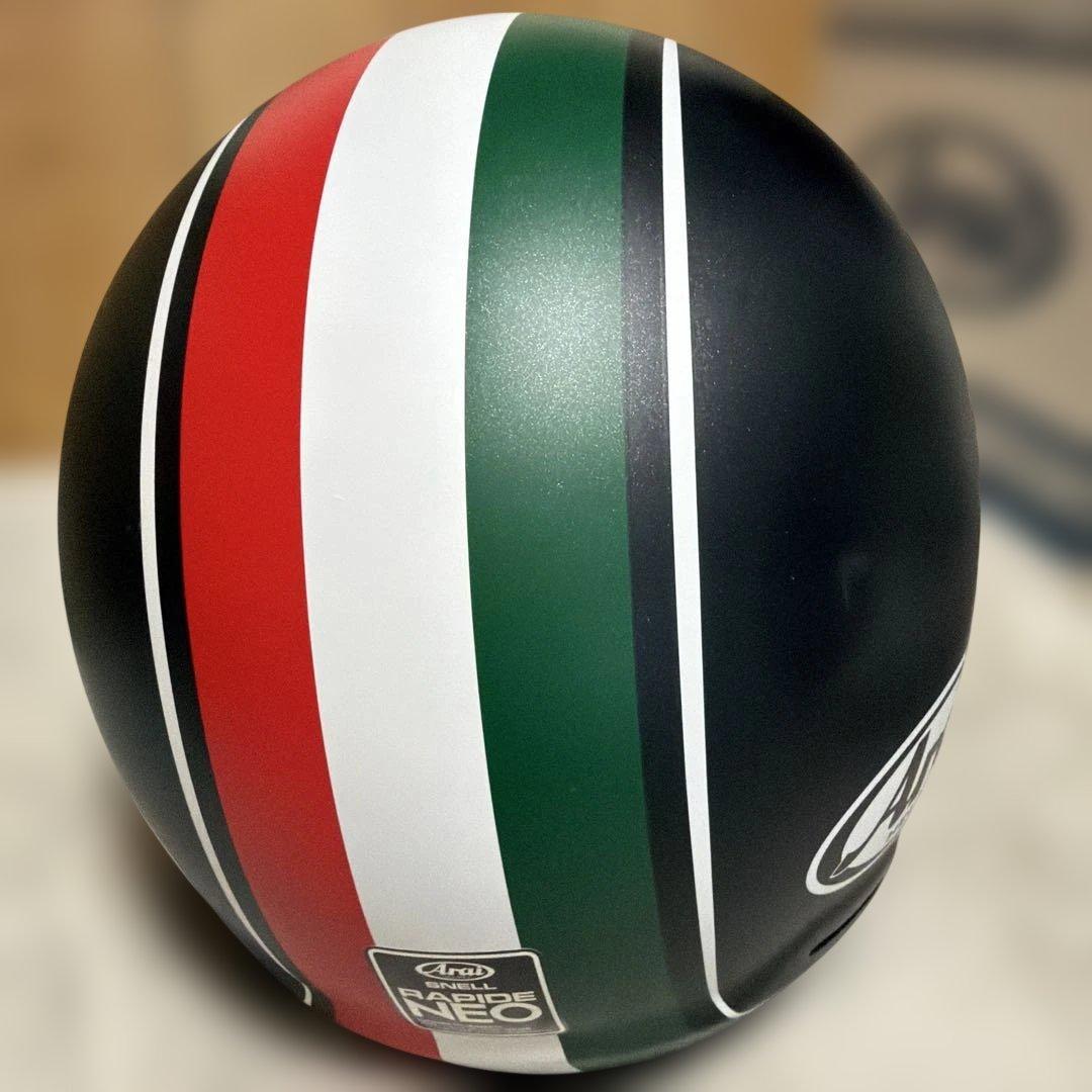 アライ Araiラパイドネオ Mサイズ 57.58cm 美品　トリコローレ