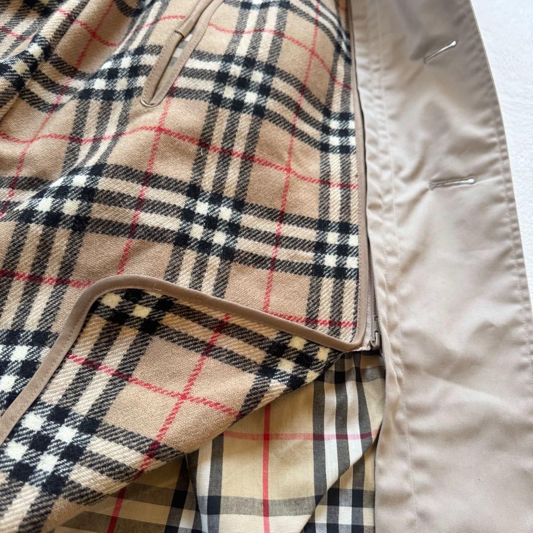 極美品　Burberry トレンチコート　ライナー　ベルト　ベージュノバチェック