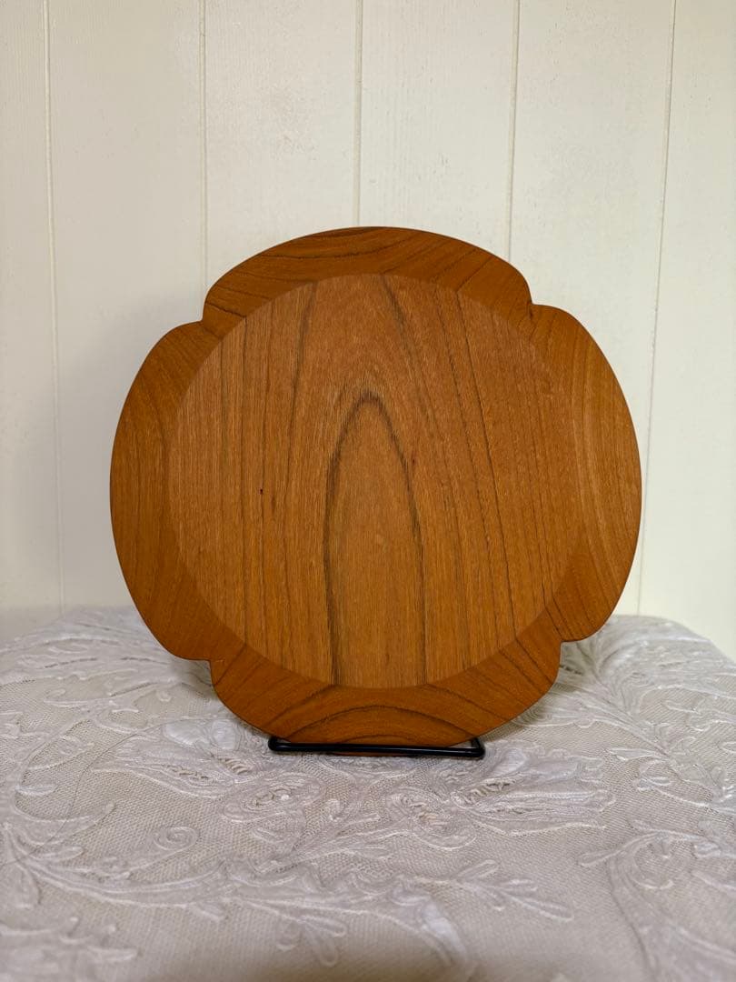 専用になりました　2枚まとめて　新品未使用　高塚和則　花形パン皿　24センチ