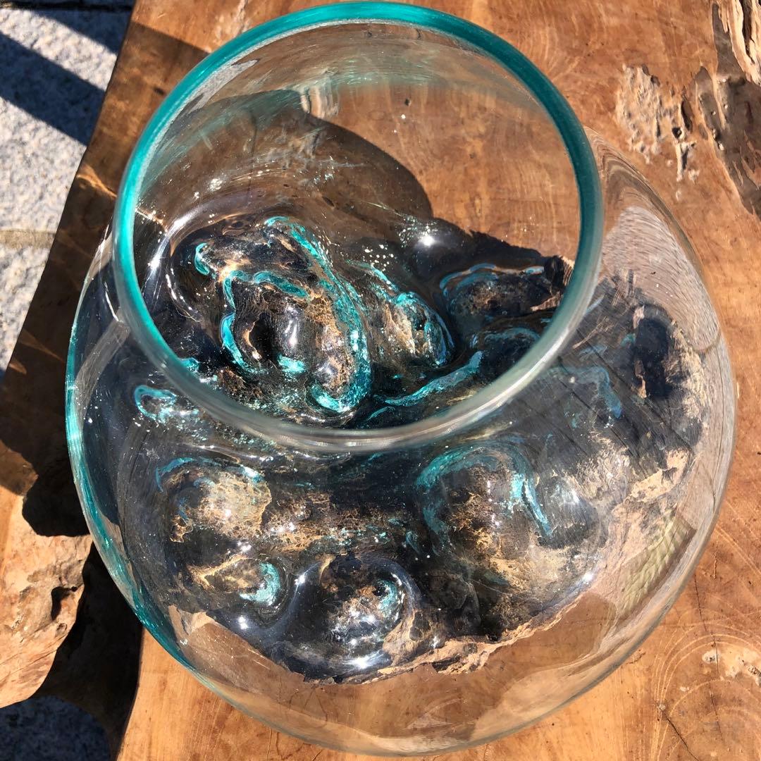 流木ガラス オブジェ特大A 花瓶 金魚鉢 ガーデニング テラリウム 観賞魚 容器