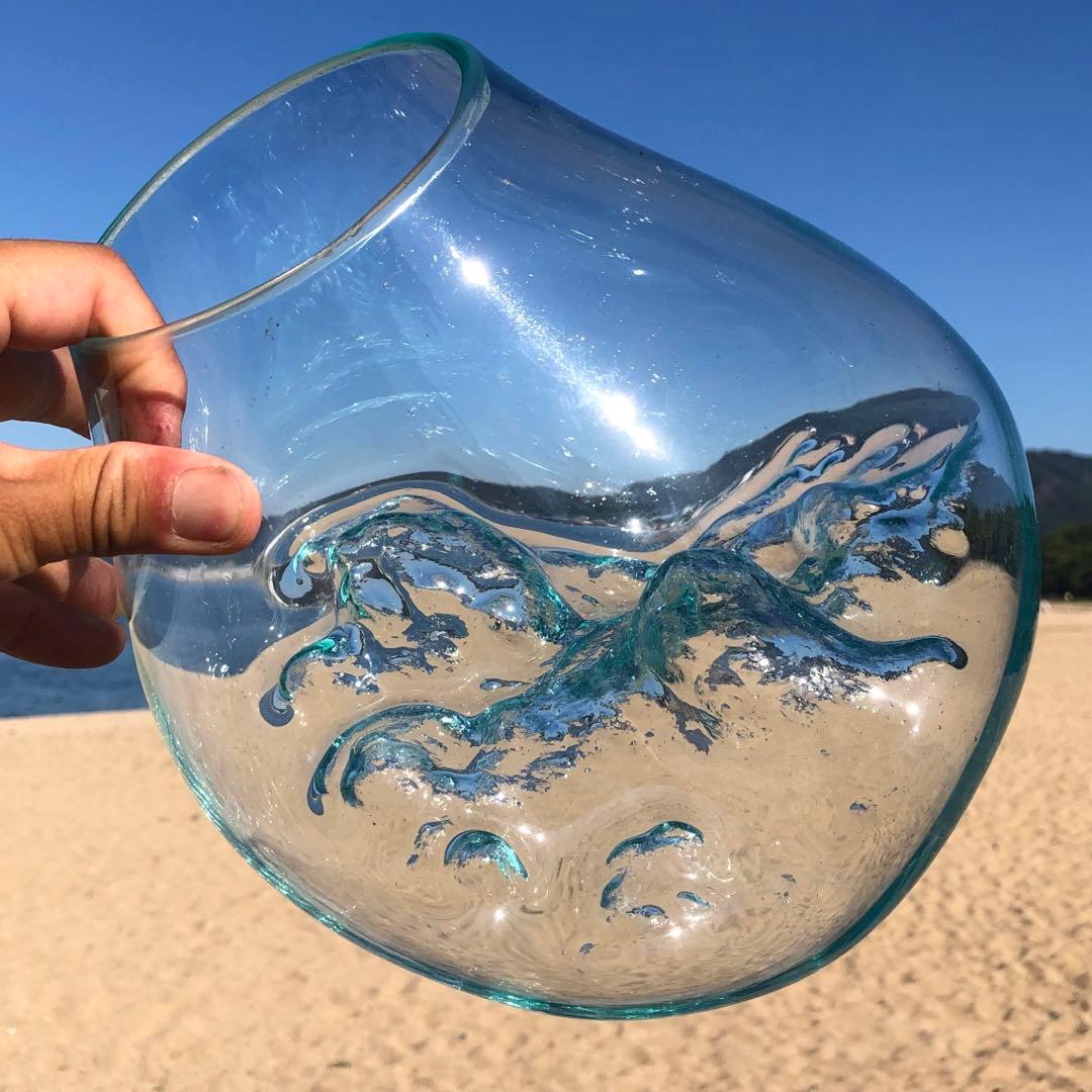 流木ガラス オブジェ特大A 花瓶 金魚鉢 ガーデニング テラリウム 観賞魚 容器