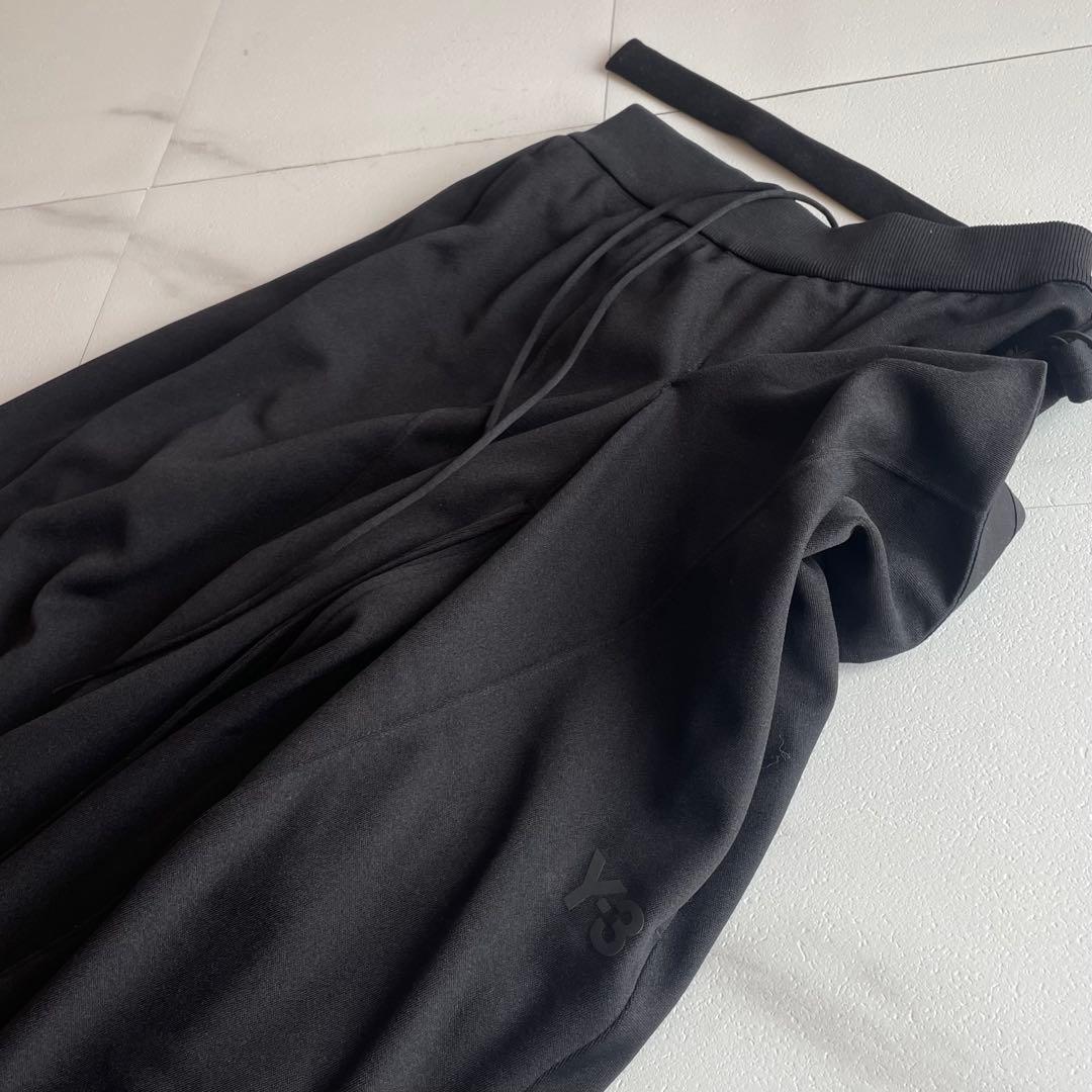 入手困難✨ ヨウジヤマモト Y-3 ロングスカート 変形 ブラック レディース